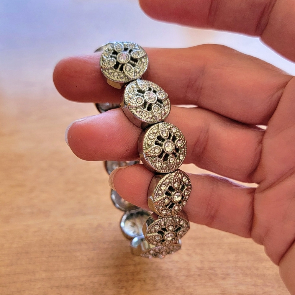 Silver Toned Fashion Costume Jewelry